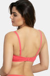 Zivame Padded Non Wired 3/4th Coverage Bra - Calypso Coral — thumbnail 2